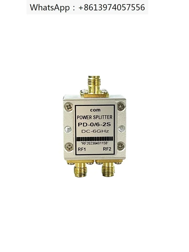 

One to two resistor power divider 0-6000MHz broadband DC-6GSMA dual female DC3G RF distributor