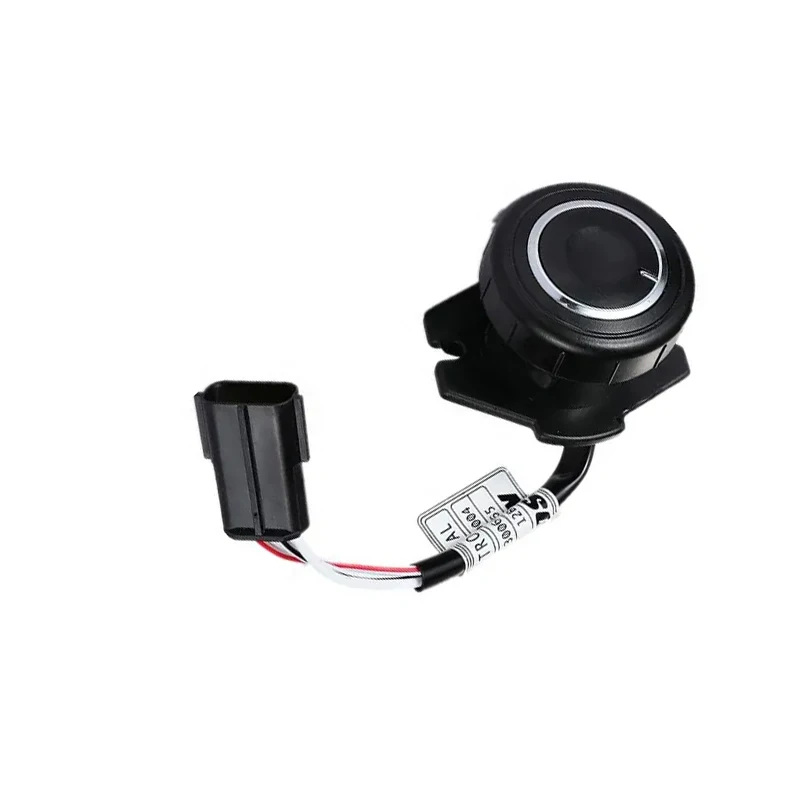 Fuel Dial Throttle Knob Controller Manual Switch 300661-00004 for Daewoo Doosan DH220-5 DX140 DX210 DX225LC-3 DX300 Excavator