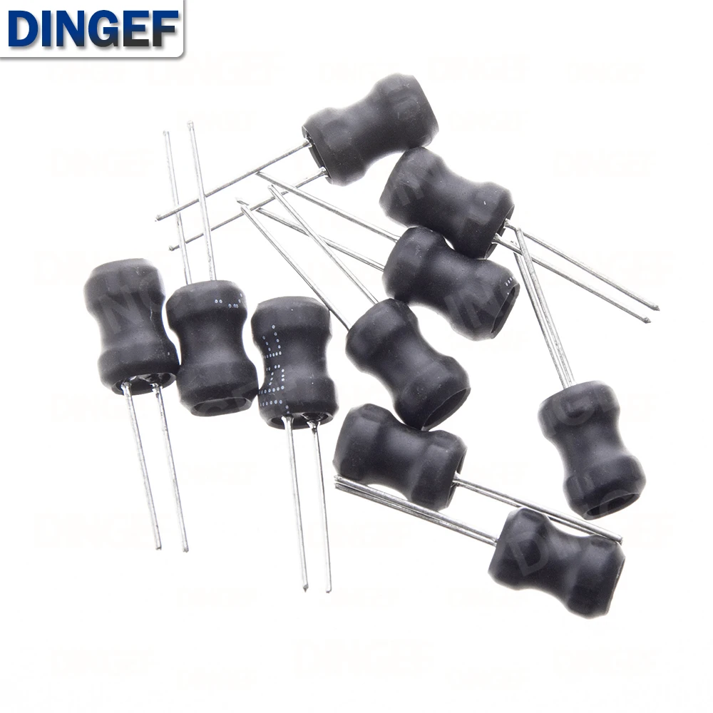 10PCS DIP Power Inductor 0608 I-shaped inductor 6*8mm 2.2 3.3 4.7 6.8 10 22 uh 1mh 2.2mh 3.3mh 4.7mh 10mh 6x8mm