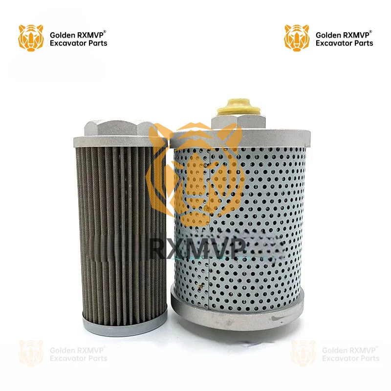 For Hydraulic Oil Filter Filter Filter Screen Excavator Accessories For Sany Sy16c Micro-Digger Oil Diesel Oil Lattice Air Filt