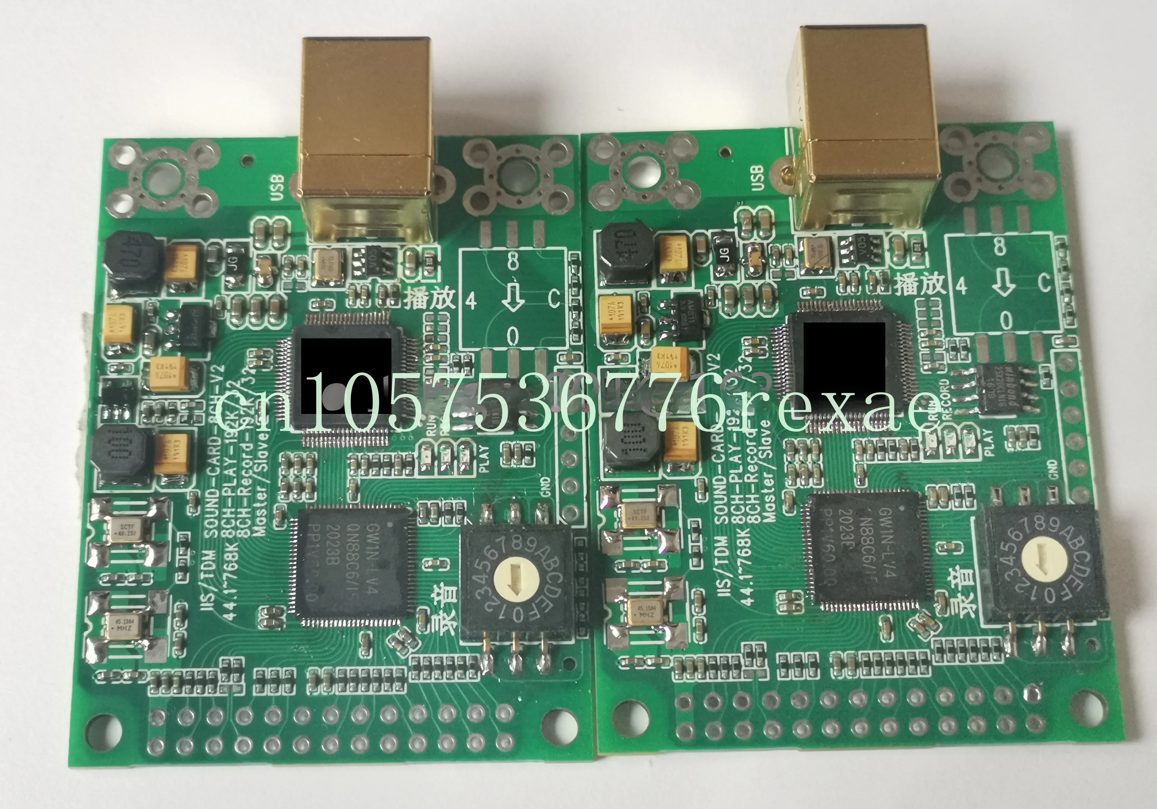 Asio Xmos Soundcheck Measure and Customize Sound Card8-Channel Usb Playback Recording Iis Tdm Master-Slave