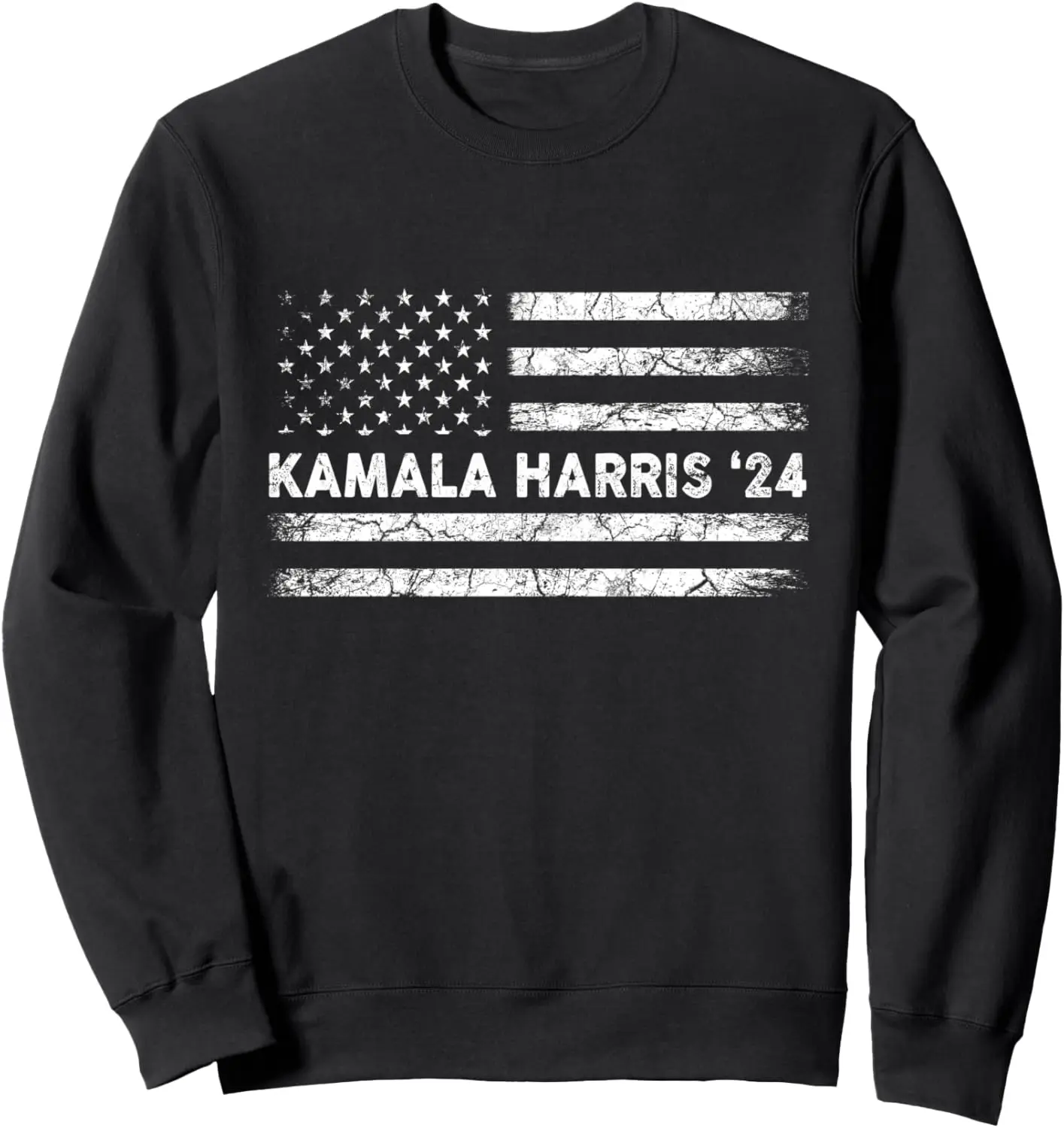 Vintage Kamala Harris 2024 For President Election Campaign Sweatshirt