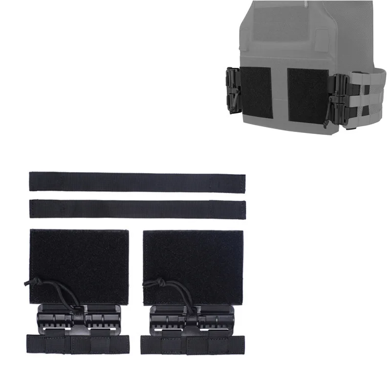 

Тактический охотничий жилет с быстросъемными пряжками, комплект пряжек Molle для быстрого снятия с застежкой-липучкой для жилетов JPC, CPC, NCP 420