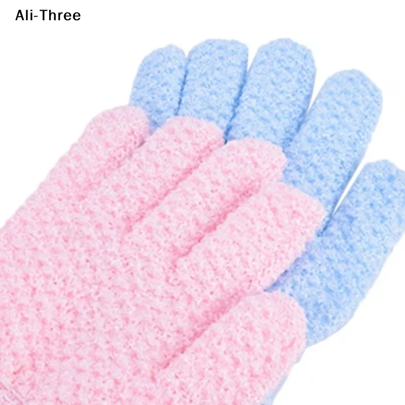 

1Pcs Peeling Exfoliating Mitt Glove For Shower Scrub Gloves Sponge SPA Bath Glove