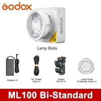 Godox ML100Bi Bi-Color LED Light 120W Onboard & App Control Portable Photography Lamp for Video Recording Live Streaming