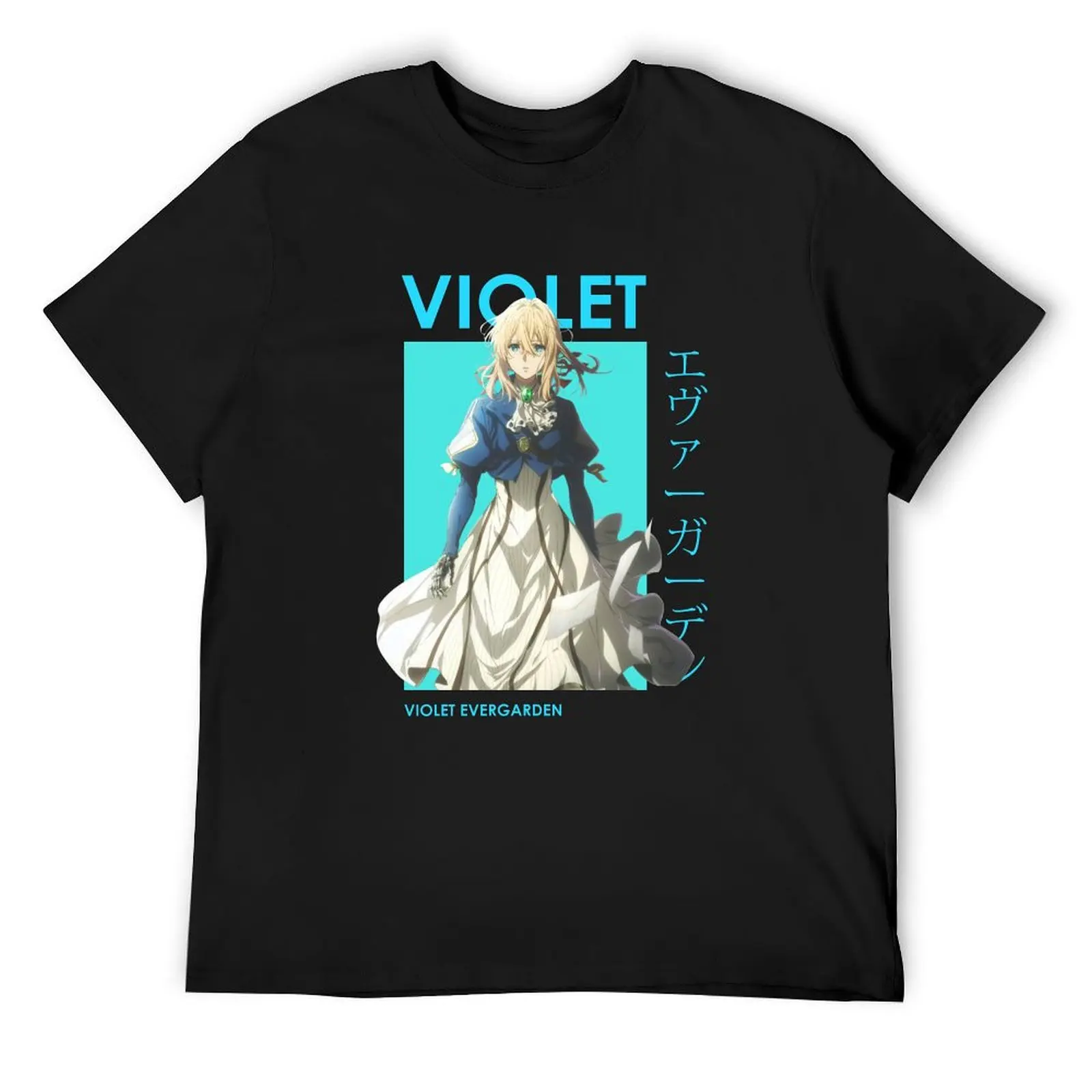 

Violet Evergarden Anime T-Shirt shirts graphic valentines clothes animal prinfor boys oversizeds mens shirts graphic tee