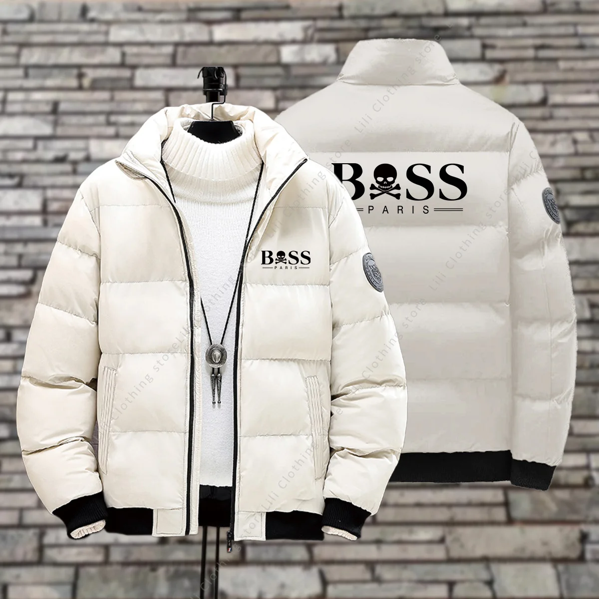 Mens Winter Jackets 2026 New Thick Warm Parkas Puffer Jacket Bomber Jacket Down Coats Fashion Designer Clothes Men Down Jackets