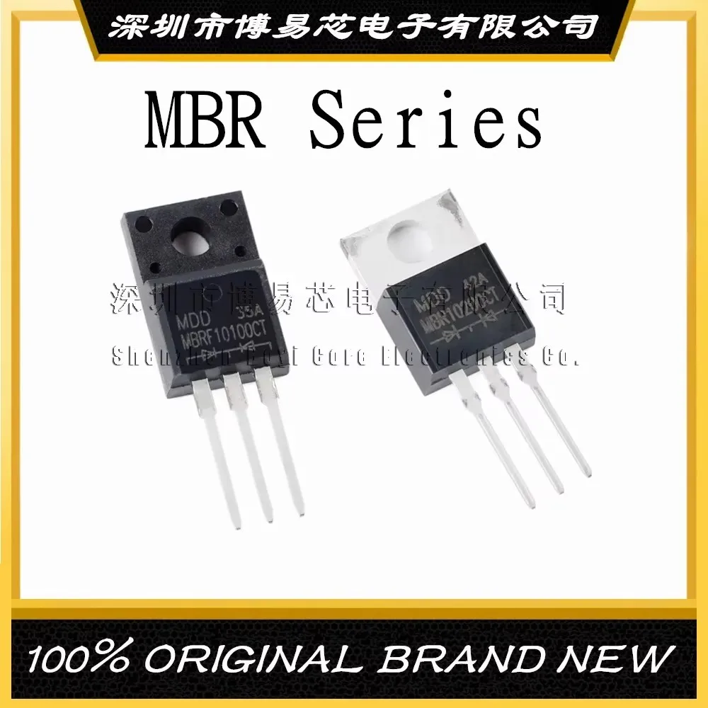 MBR10100CT MBR10200CT MBR10150CT MBR20100CT MBR20150CT MBR20200CT 10100CT/10200/10150/20100/20150/MBRF20200/30100 plastic casing