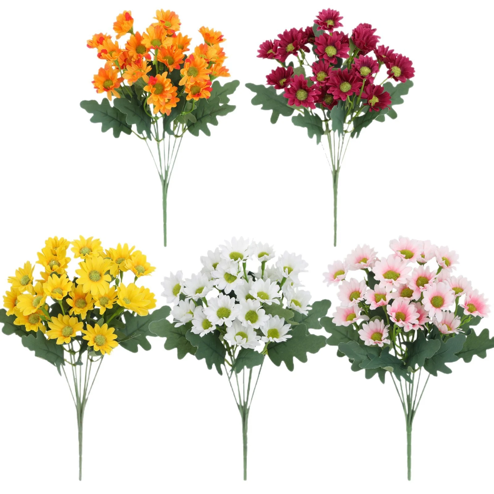 Silk Chamomile Daisy Flowers 3