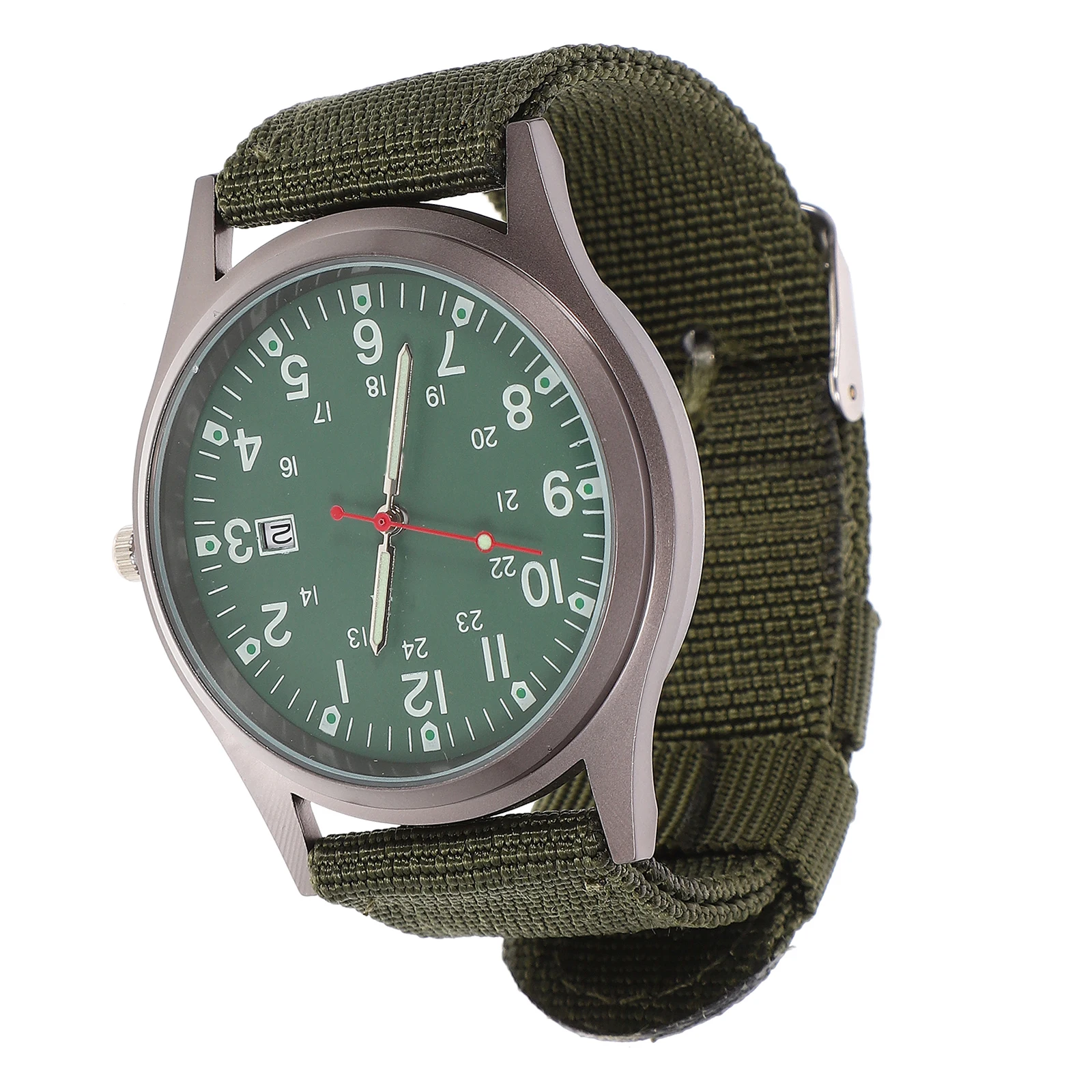 

Unisex Watches Movement Canvas Strap Watch Unisex Watches Adjustable Bracelet Casual Wristwatches For Men Women
