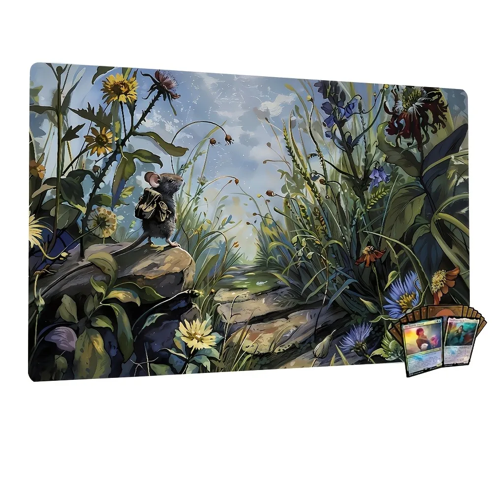 Magic card game tablet table mat, suitable for TCG, CCG, YGO card games, compatible with card game enthusiasts