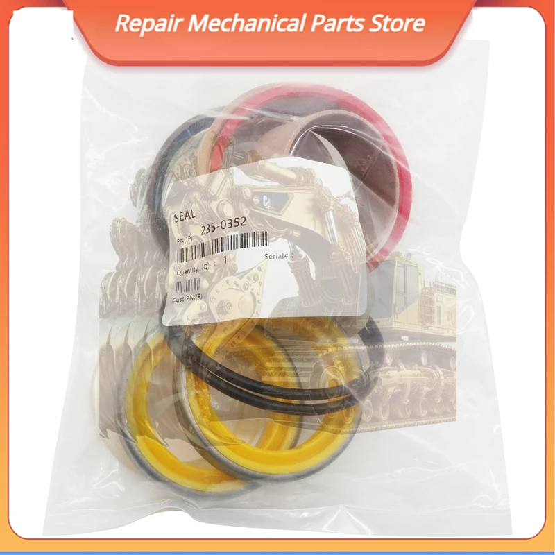 

2350352 235-0352 Hydraulic Cylinder Seal Kit For Cat Backhoe Loader 416c 416d 420d 424d 426c 428c 430d 436c