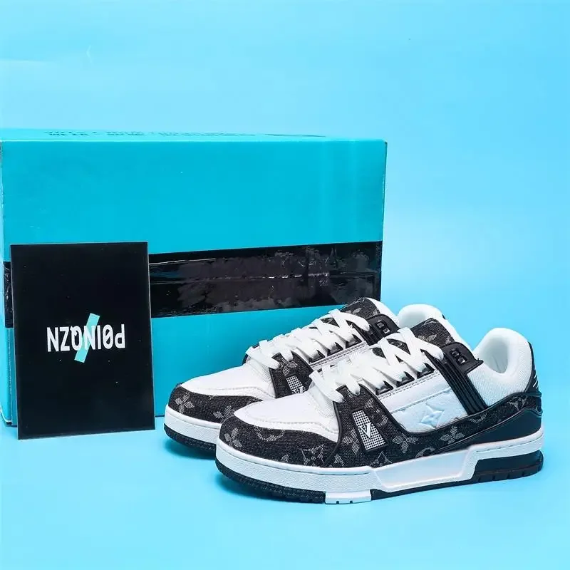 أحذية رجالية للخريف أحذية كاجوال أصلية نعل ناعم أحذية رياضية محظورة الألوان أحذية رياضية عصرية منخفضة القطع قابلة للتنفس وغير قابلة للانزلاق