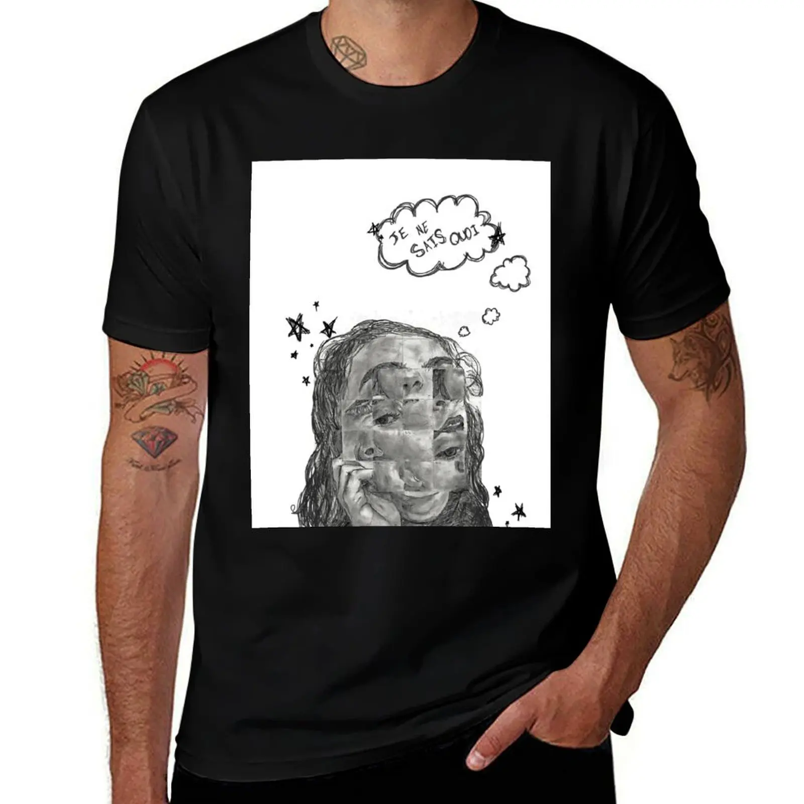 

Je Ne Sais Quoi T-Shirt funny shirt cotton rapper graphic tees designer shirts mens graphic t-shirts