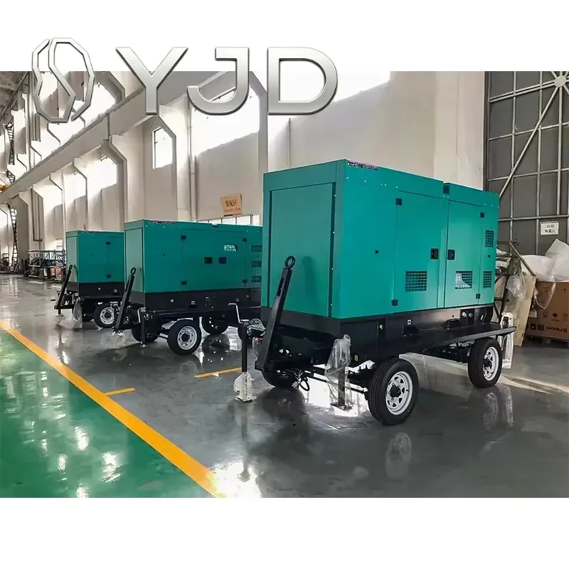 Hot Sale High Quality Engine Portable Power Generator Mobile Trailer 30kva Professional Generator 30kva Silent