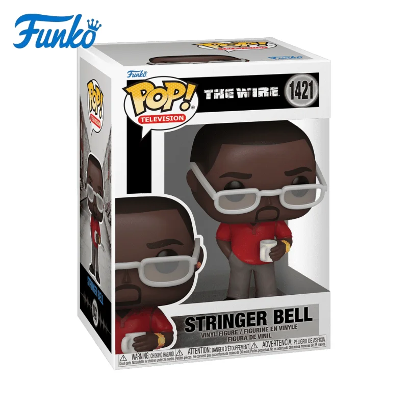 

Фанко ПОП! Оригинальная фигурка The Wire Stringer Bell — коллекционная коллекция из сериала, домашний декор, идеальный подарок для фанатов