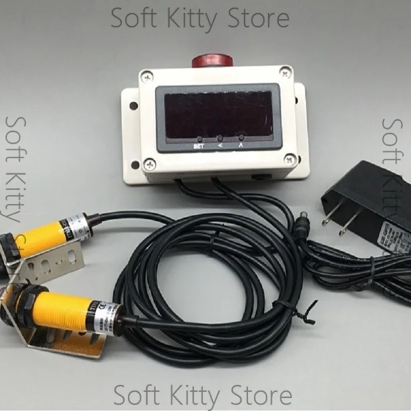 Counter Automatic Sensing Infrared Conveyor Belt Assembly Line Conveyor Belt Intelligent Digital Display Counting Device