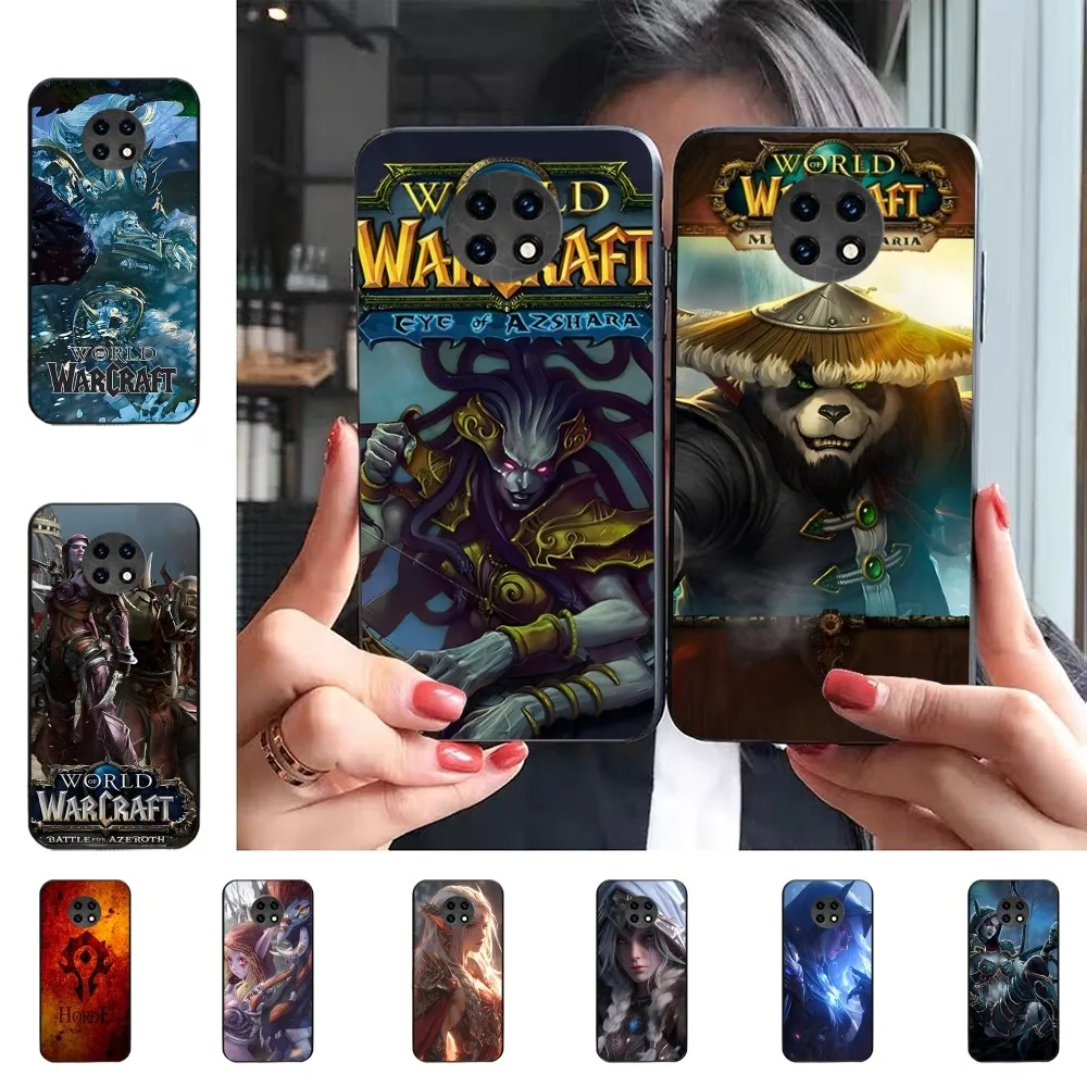 The W-World Of W-Warcraft W-Wow  Phone Case For Redmi 5 6 7 8 9 10 plus pro 6 7 8 9 A GO K20 K30 K40 pro plus F3 Fundas