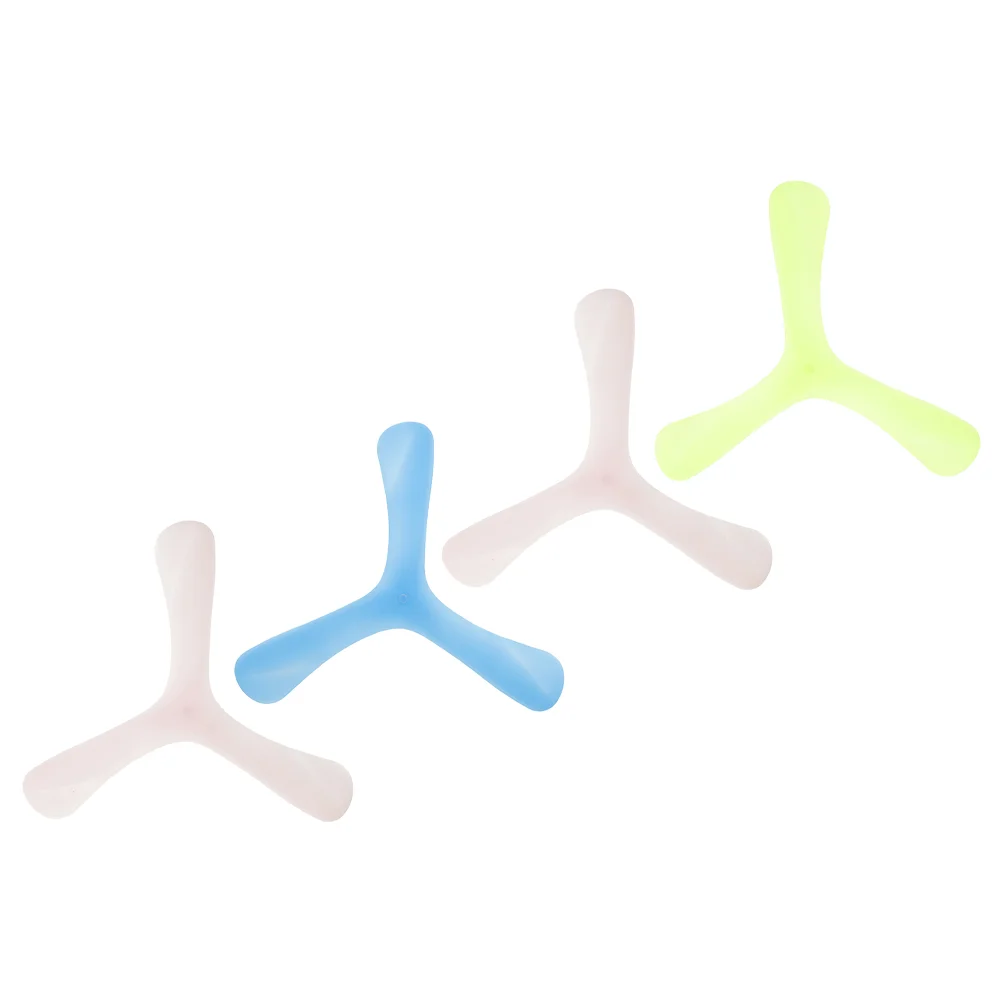 

4 Pcs Interactive Trefoil Kids Outdoor Playset Toy Luminous Pp Child Childrens Toys