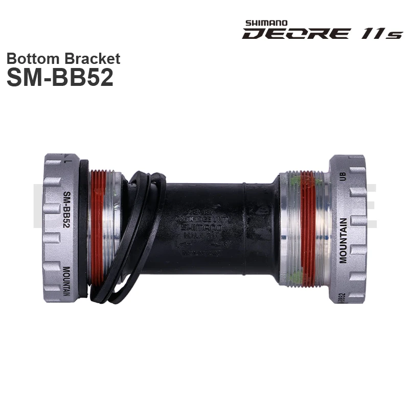 SHIMANO ALIVIO SM-BB52 suport DEORE M6100 seria gwintowana HOLLOWTECH II 68/73mm szerokość skorupy-Trekking oryginalne części