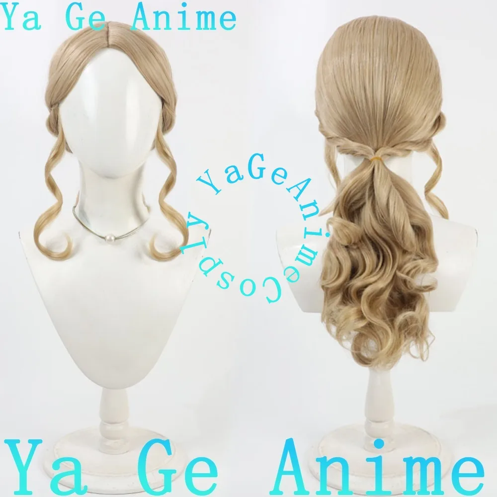 Ya ge anime loja roulston menina cosplay peruca anime jogos halloween carnaval festa cabelo sintético resistente ao calor