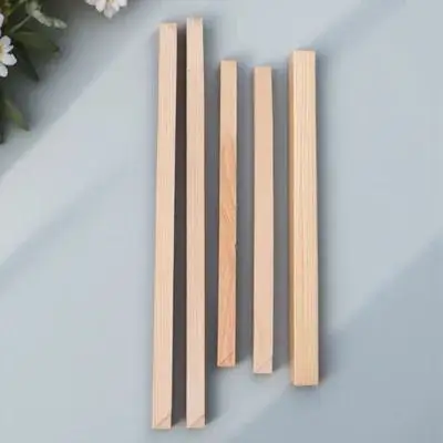 

Solid Wood Picture Frame 30x40cm Smooth Surface DIY Oil Painting Canvas Frame Set Easy Install Display Rack Art Supplies