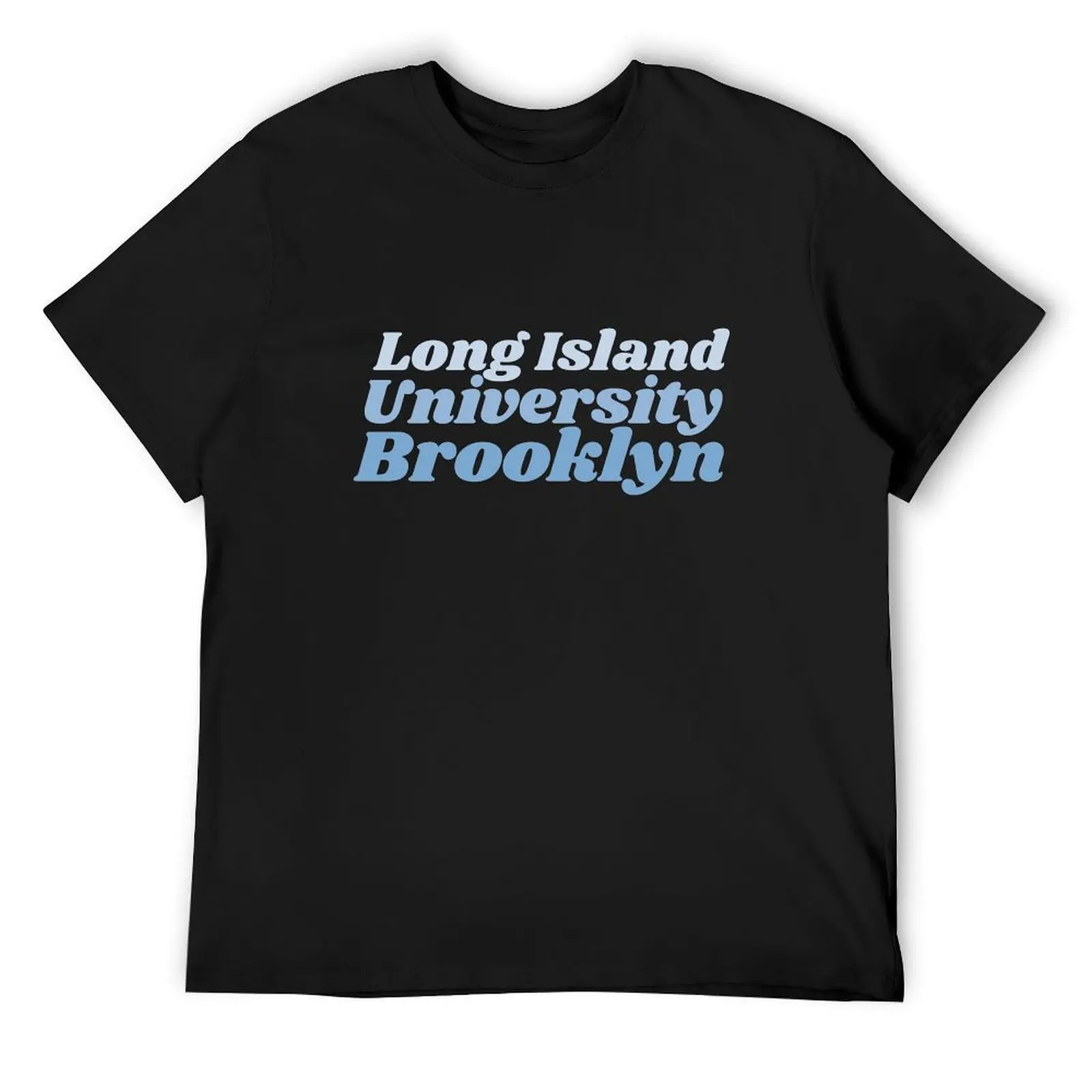 Long Island University Brooklyn Ombre T-Shirt customs summer tops men t shirts high quality