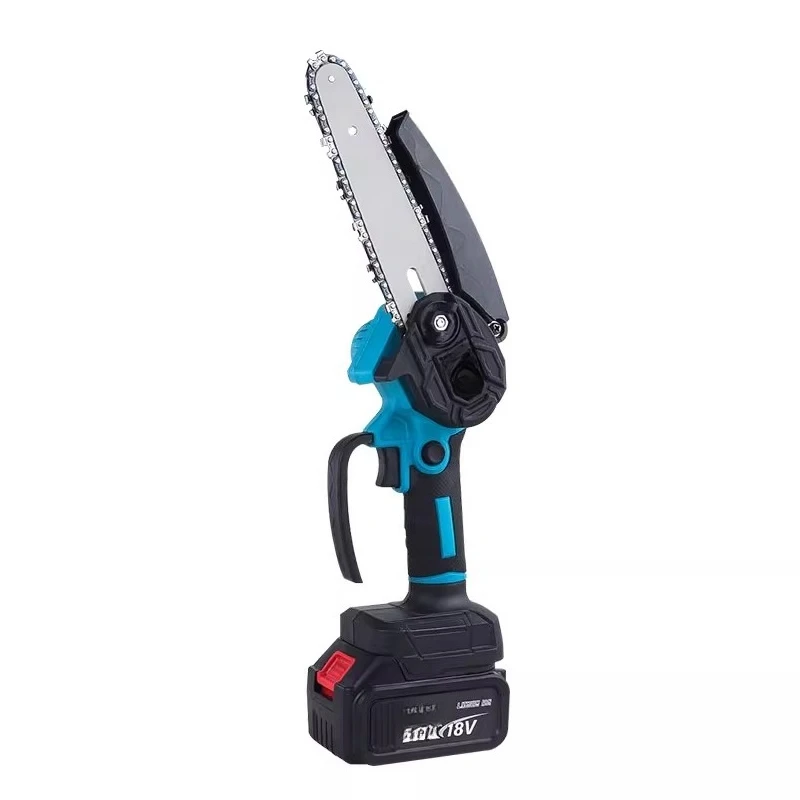 Small handheld rechargeable electric chainsaw lithium battery large capacity electric hand saw 8inch
