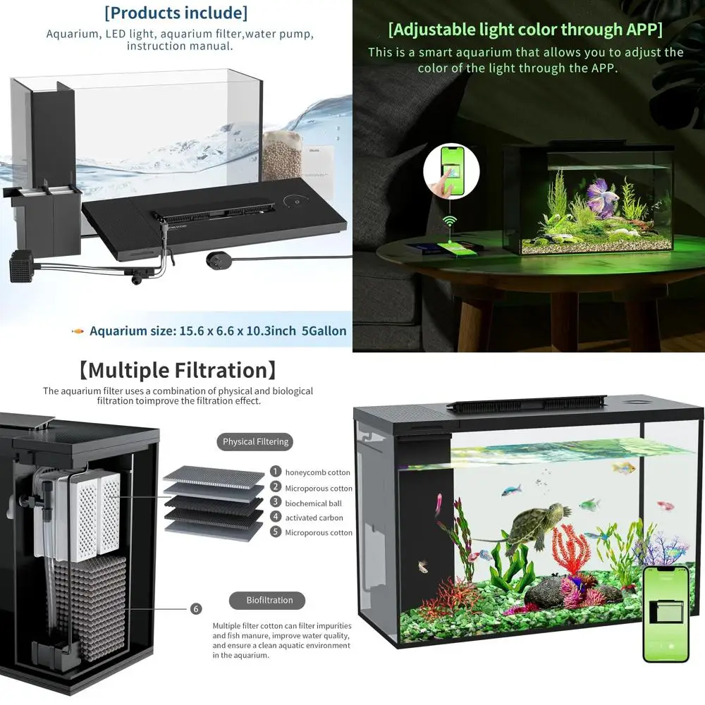 4.5 Gallon Betta Fi…