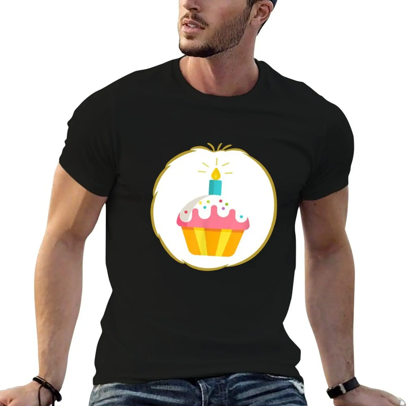 

Birthday Care For Bear Birthday For Bear Costume Halloween T-Shirt t shirt man luxury man t shirt cotton high quality T-Shirt