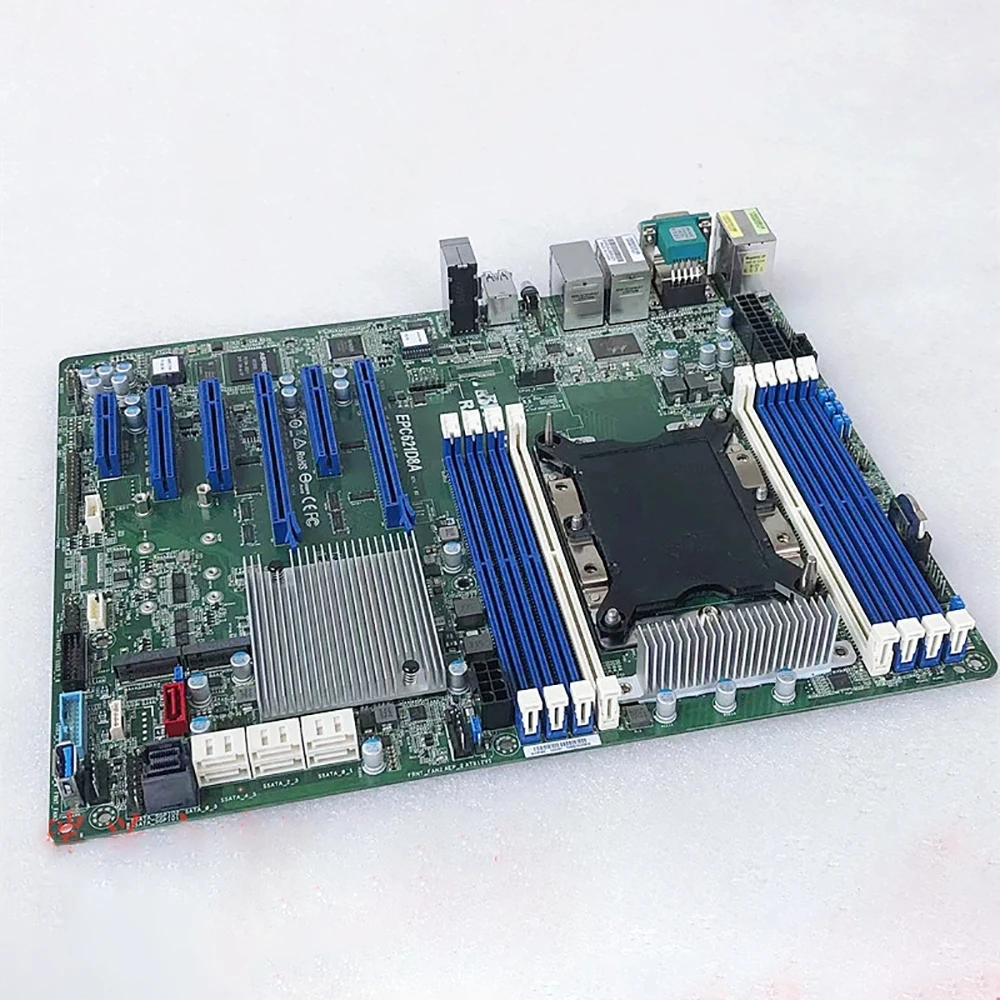 EP2C621D8A For ASRock Single-server Mainboard LGA3647C621 Supports Remote Access