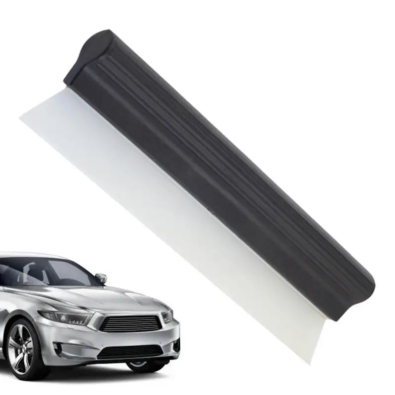 Car Window Squeegee Flexible T-Bar Silicone Squeegee Car Drying Squeegee Automotive Wiper For Car Glass Or Home Window