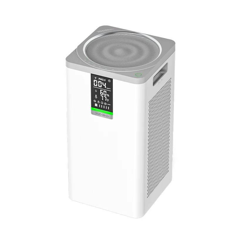 Casa Smart Air Purifier,CADR 400 m3/h, Remove TVOC PER De Pet odor, Fumaça, Poeira, PM2.5 Adequado Para Alergias Domésticas E PetPurificador de ar doméstico hepa portátil sem fio, filtro de ar, adsorção de pm2.5, pó de