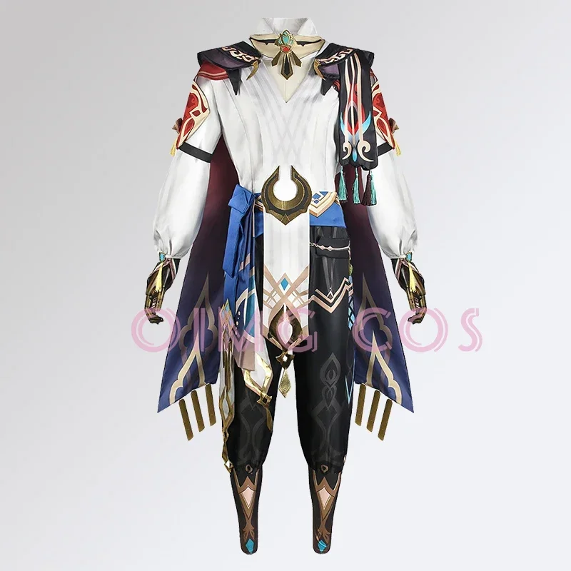 Genshin Impact Kaveh Cosplay Costume Adult Carnival Uniform Wig Anime Halloween Party Costumes Masquerade Women Game