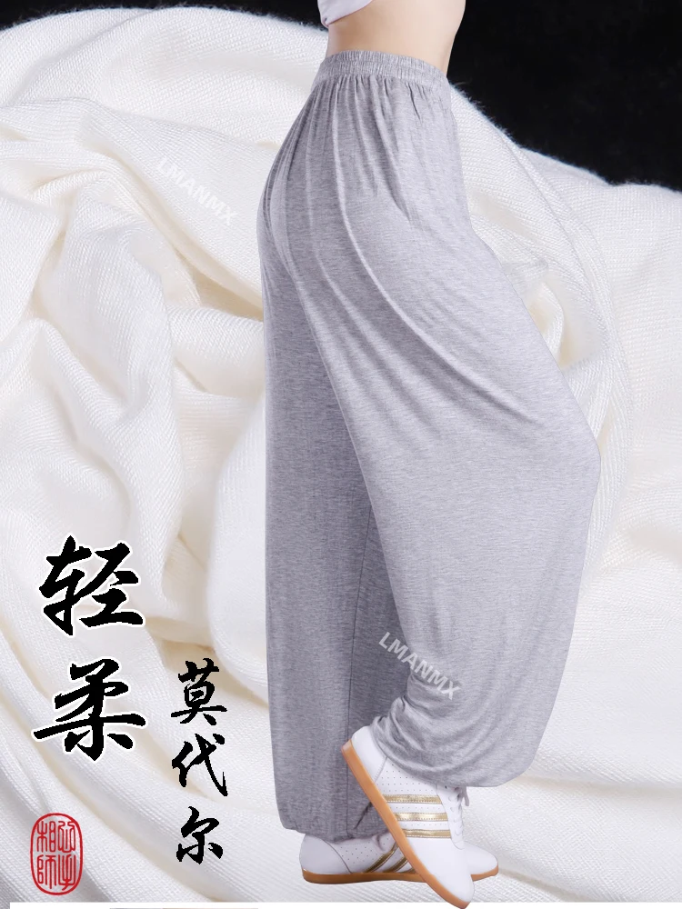 Taiji Martial Arts Hosen Männer und Frauen Modal Yoga Hosen Fitness Hosen kung Fu kurze Laufhose