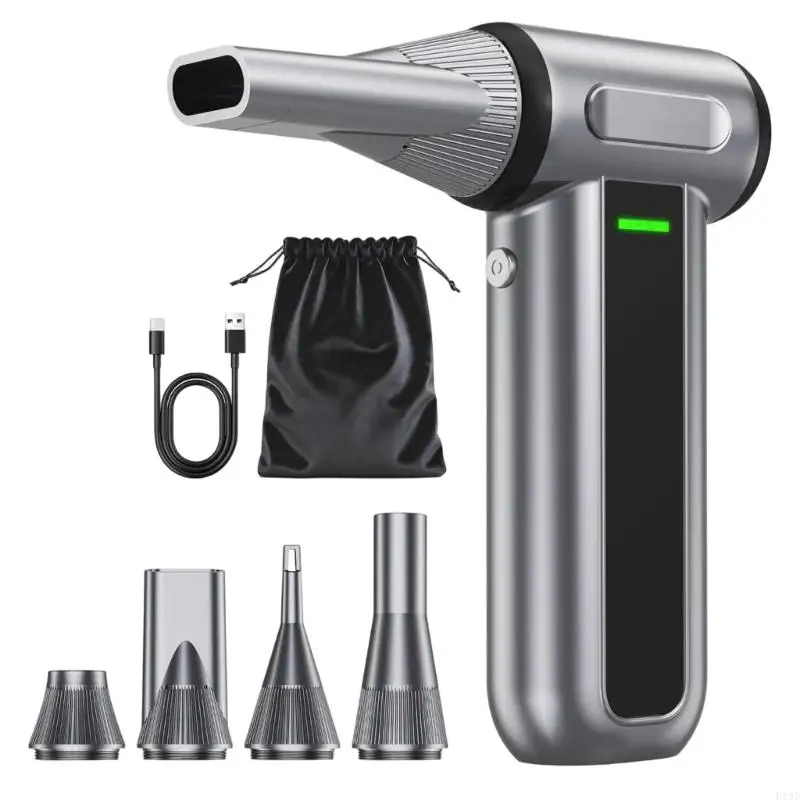 

Мощный вентилятор и пылесос с двойной функцией 130000 об/мин, портативный воздушный пылесос для домашнего офиса и наружного F19E