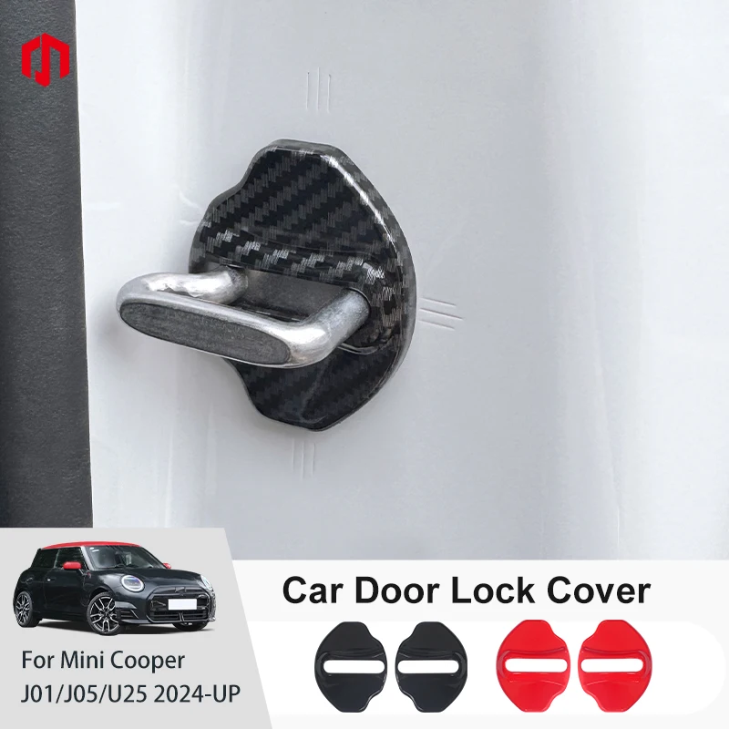 

Car Door Lock cover Protect Buckle Cover For Mini Cooper J01 J05 U25 Countryman 2024 2025 Waterproof Rust Proof Car Accessories