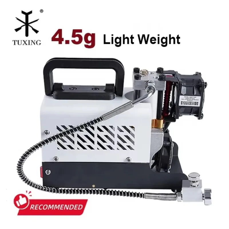 Factory Wholesale   300Bar 30Mpa 4500PSi Portable Mini  Oil-free Outdoor Sports   Air Compressor