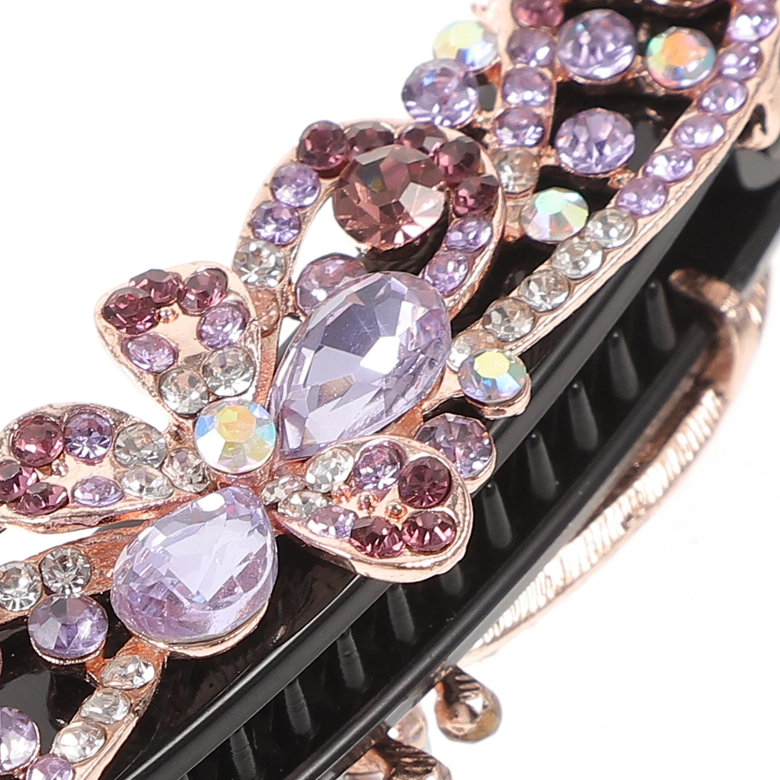 

Заколка для волос с цветком и бананом, заколка для волос со стразами для женщин и девочек, прочная ручка, держатель для булочек без складок, простой в использовании, идея модного ювелирного подарка