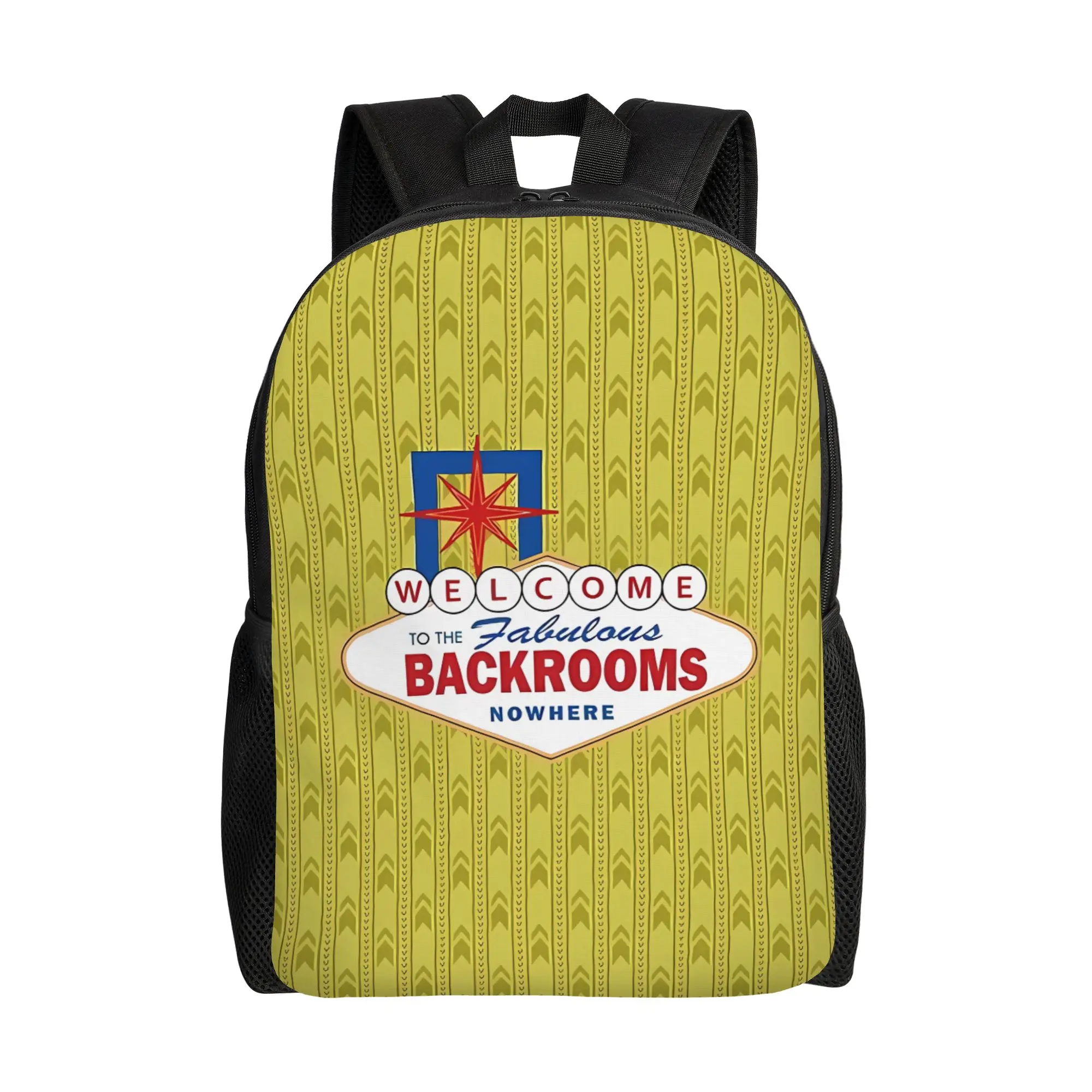 Las entity Backrooms Schoolbag Dark Fantasy Daily mochila Large Capacity Schoolbag Back To School Season