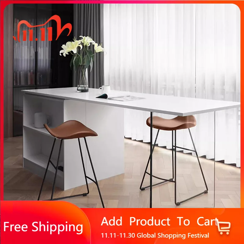 

Kitchen Height Bar Chairs Reception Desks Bedroom Barstools Minimalist Comfortable Sillas Para Comedor Lounge Suite Furniture
