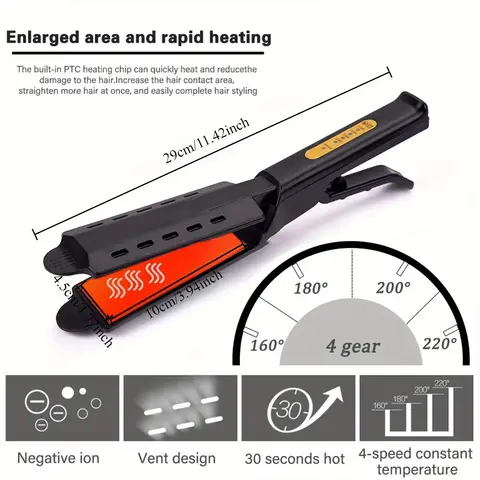 12 best sales plattång för hår - №6