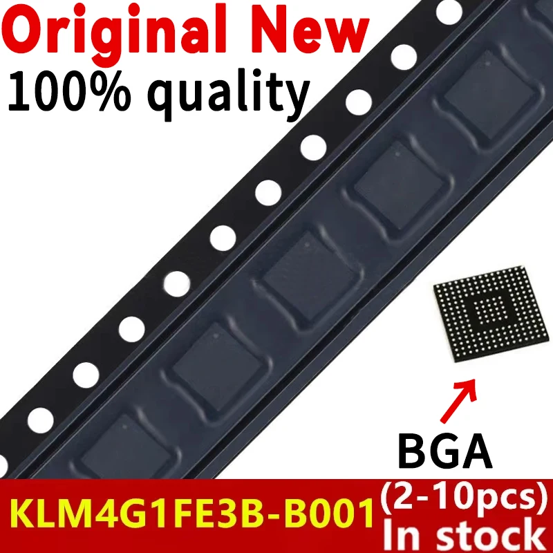 

(2-10 шт.) 100% новый KLM4G1FE3B-B001 BGA