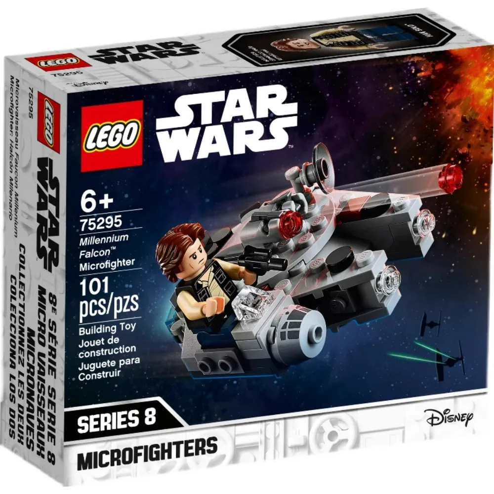 LEGO 75295 Star Wars Millennium Falcon Microfighter Building Toy Set Awesome Construction Toy for Creative Kids 101 Pieces moc