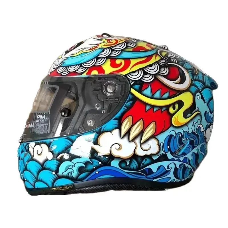 

Full Face Motorcycle Helmet Race-R Pro GP Winter Test Helmet Motocross Racing Motorbike Riding Helmet Casco Moto Capacete Moto