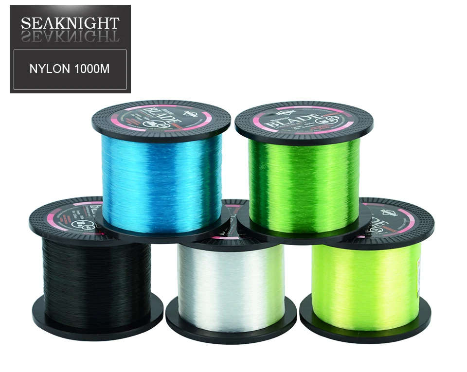 SeaKnight Marke BLADE Serie 1000M Japanisches Material Mono Karpfen-Angelschnur Nylonschnur Stark 35LB Starke Schnur – Detail 1