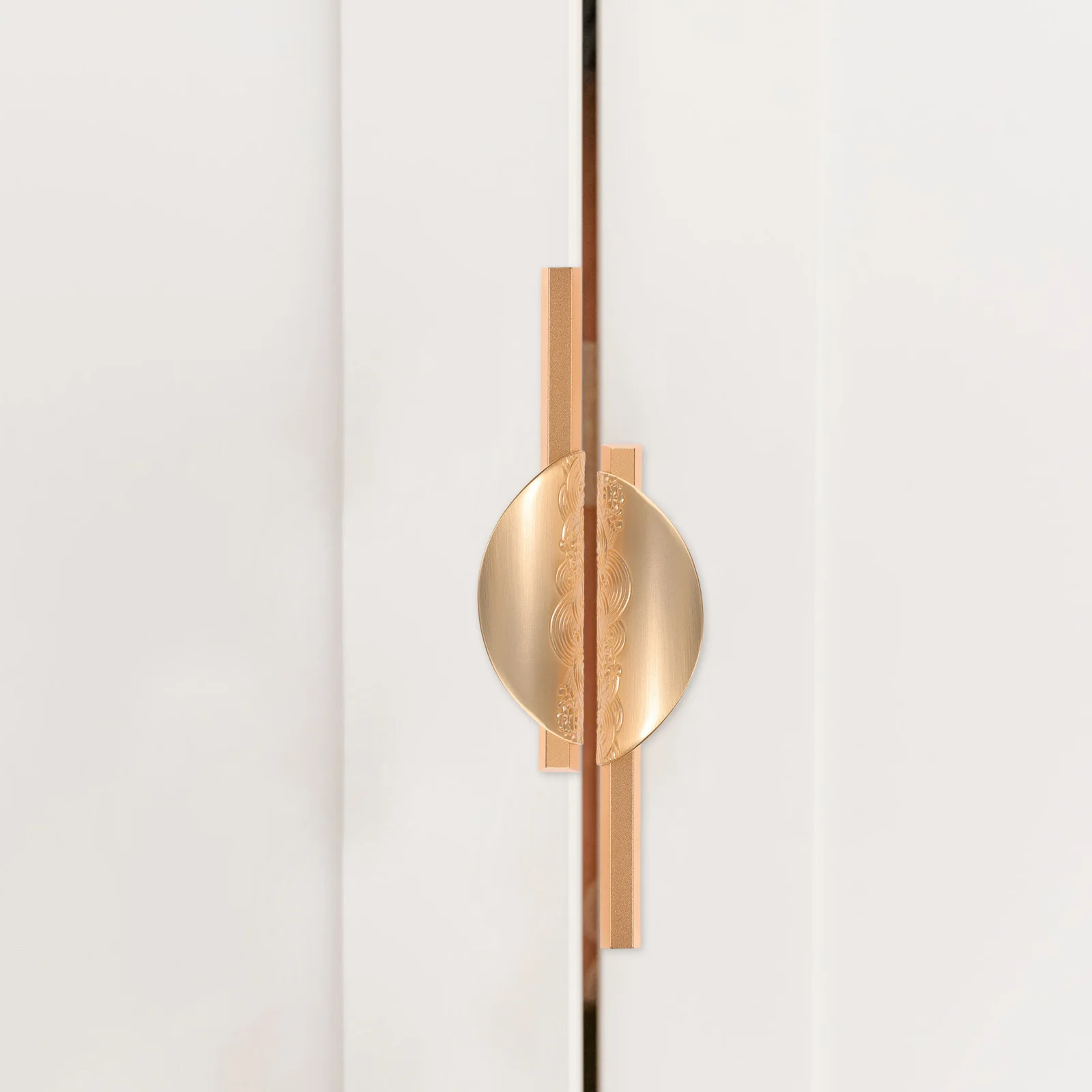 

2pcs Half Circle Cabinet Handles Zinc Alloy Drawer Pulls For Kitchen Bathroom Wardrobe Cupboard Door Hardware Knobs