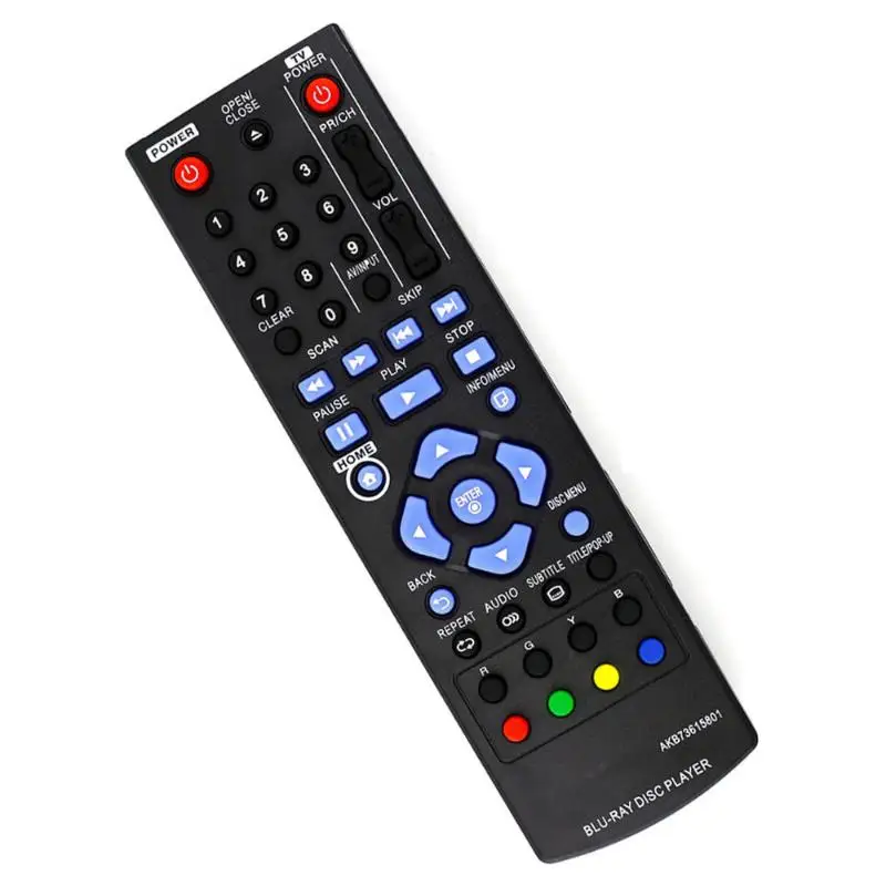 AKB73615801 Remote Control Replace For Blu-Ray Disc DVD Player BD220 BD630 BP125 BP125N BP200 BP220 BP220N BP320N BP325 BP320