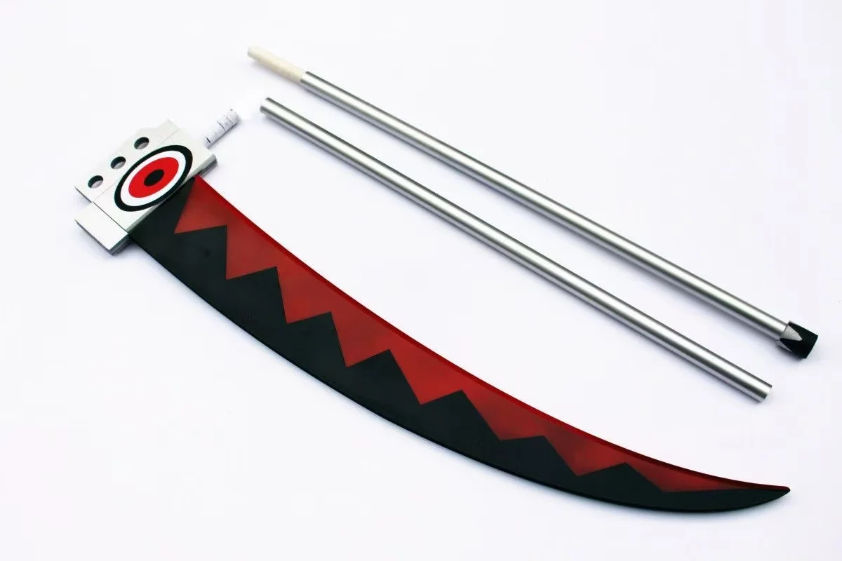 Maka Albarn Cos Sickle Weapons Anime Soul Eater Cosplay Prop Handmade Prop Halloween Christmas Party Costume Accessories 6