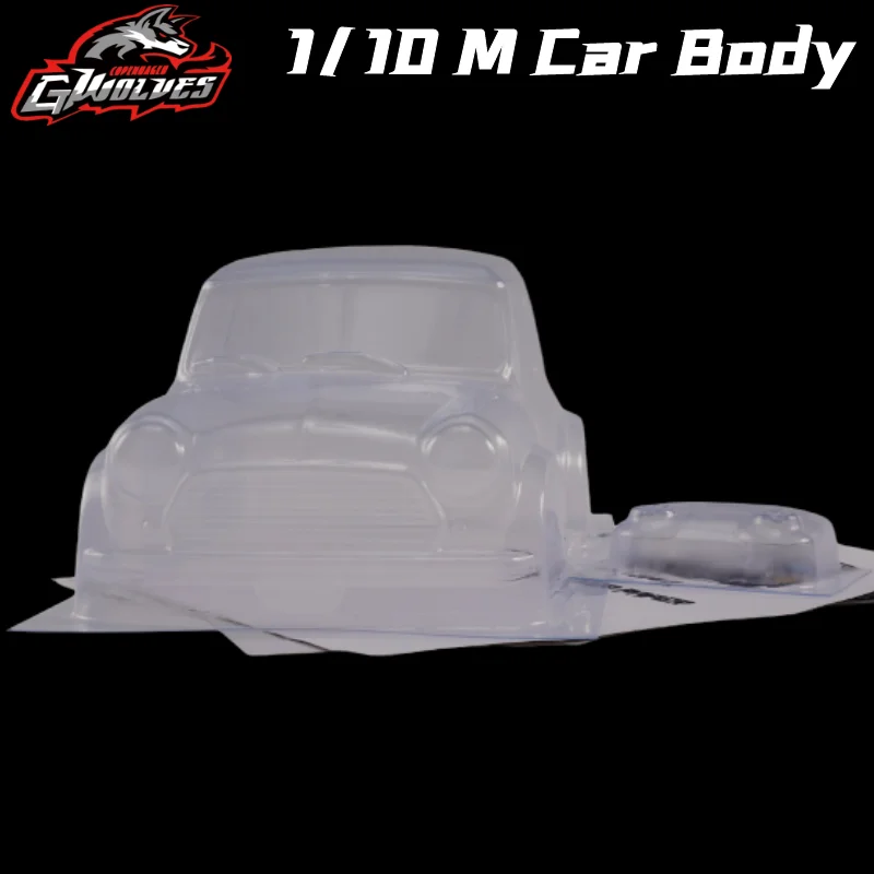 1/10 Mk1 Classic M Car Shell PVC RC Car Body 210mm Wheelbase 165mm Width Clean Body For MST TAMIYA CARTEN 3R M Car